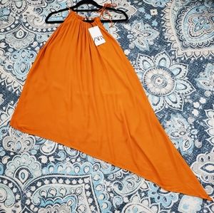 ZARA Asymmetrical Sleeveless Tunic